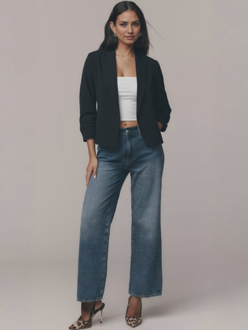NY & Co Blazer SMALL / BLACK